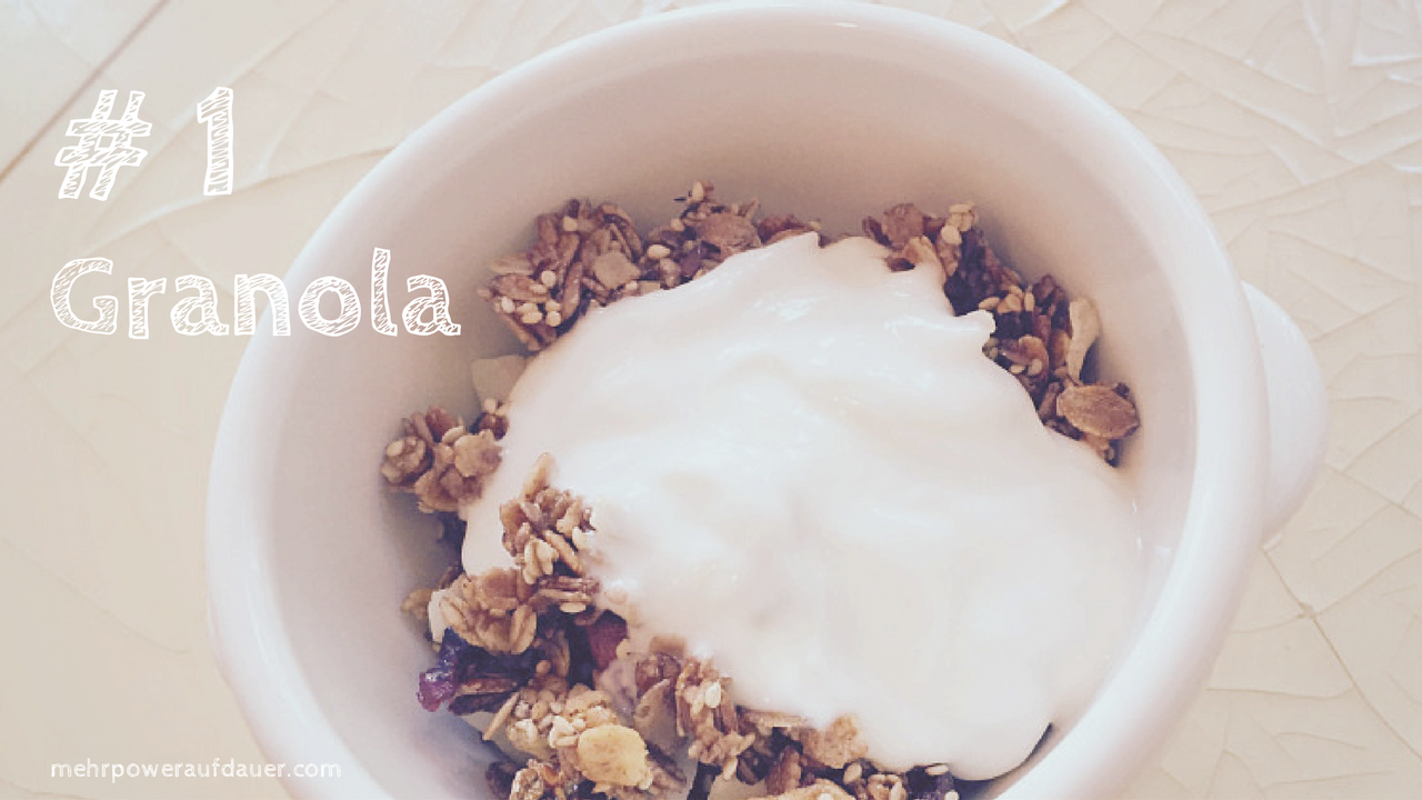 Granola @ mehrpoweraufdauer.com