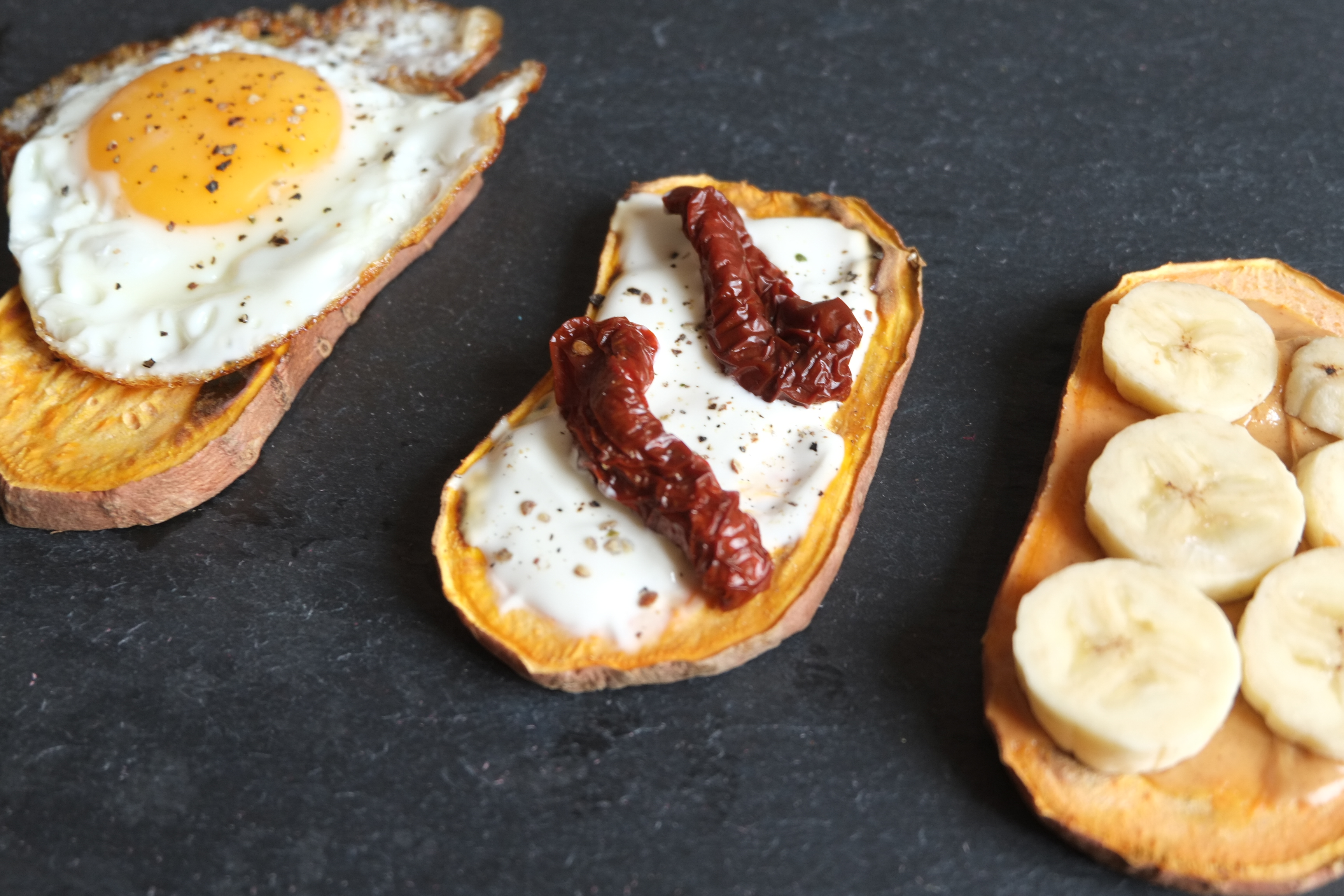 Süßkartoffel-Toast @ mehrpoweraufdauer.com