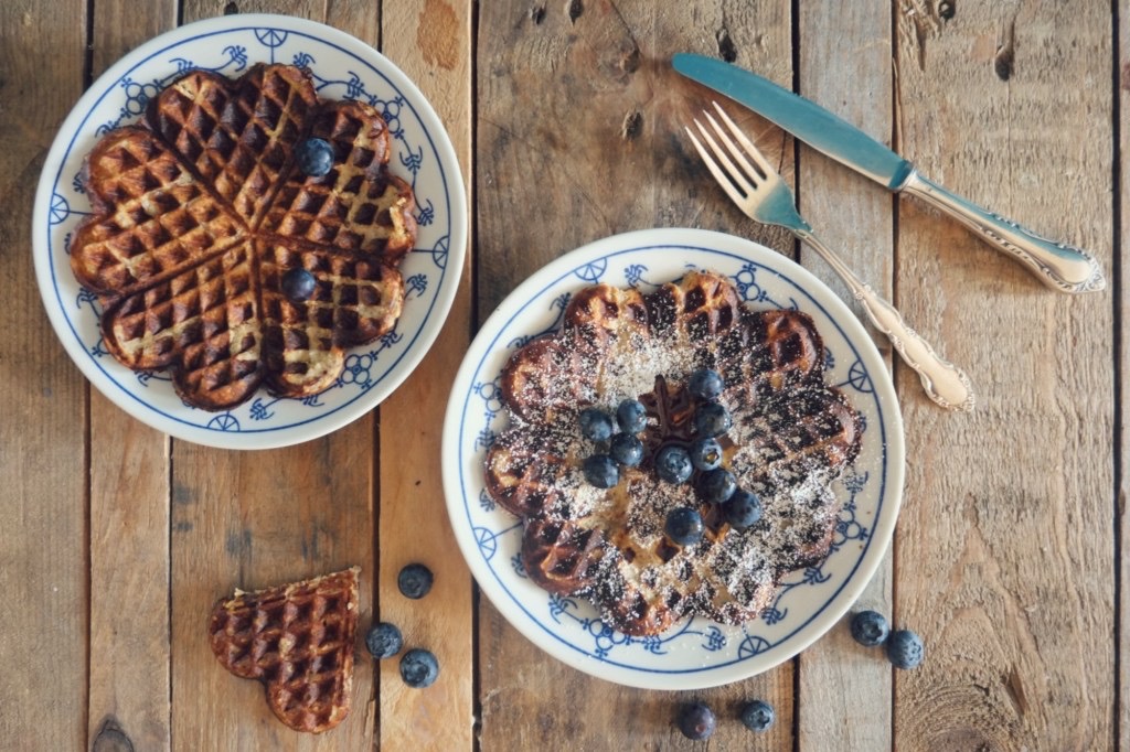 Gesunde Waffeln @ mehrpoweraufdauer.com